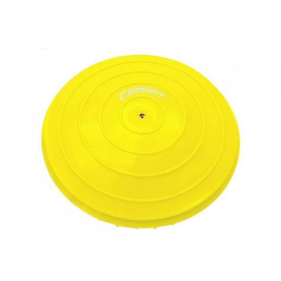 Полусфера массажная "Киндербол" EasyFit EF-3002-Y 15 см, жесткая, желтая | Зображення 1