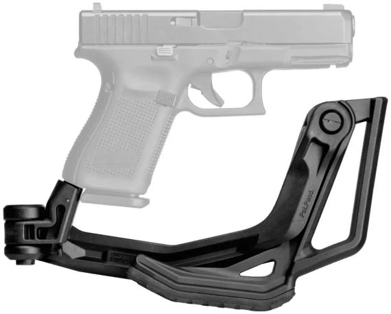 Приклад FAB Defense COBRA для Glock 17/19 складаний. Колір - чорний. | Зображення 4