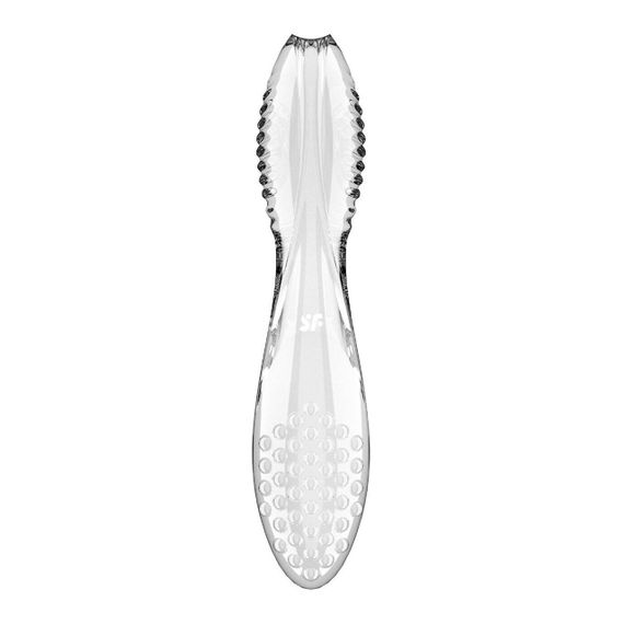 Двосторонній скляний дилдо Satisfyer Dazzling Crystal 2 Transparent Sex Aura | Зображення 2