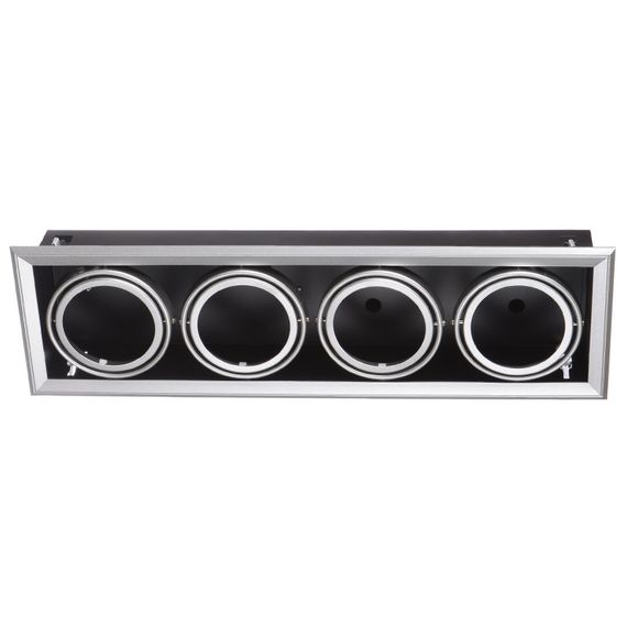 Светильник карданный ML-08-04F SILVER G53