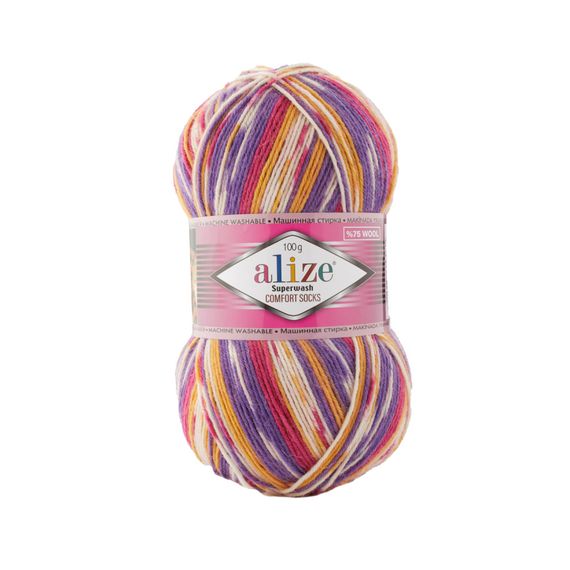 Alize Superwash Comfort Socks, 7655