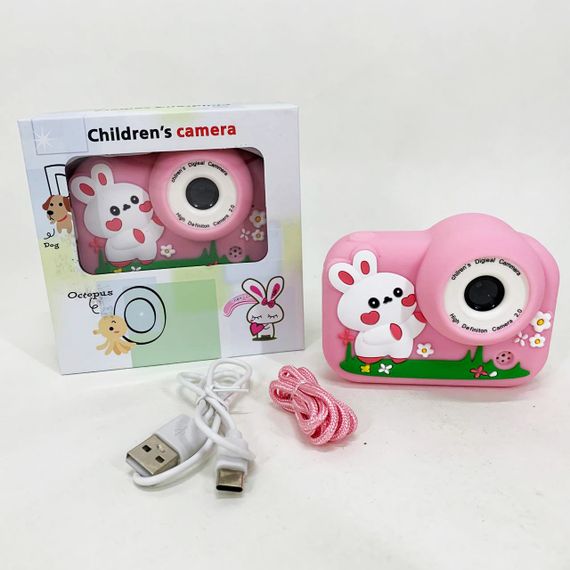 Протиударний цифровий фотоапарат для дітей, Дитячий фотоапарат kids camera Маленький MZ-34 | Зображення 2