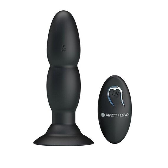 Анальний стимулятор з вібрацією і ротацією BI-040052W Sex Aura | Зображення 2