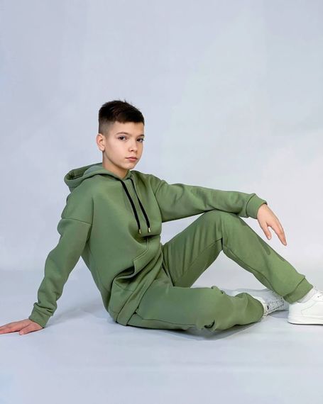 Костюм для хлопчика (підлітковий) Носи своє 134 Зелений (p-12652-141704) | Зображення 3