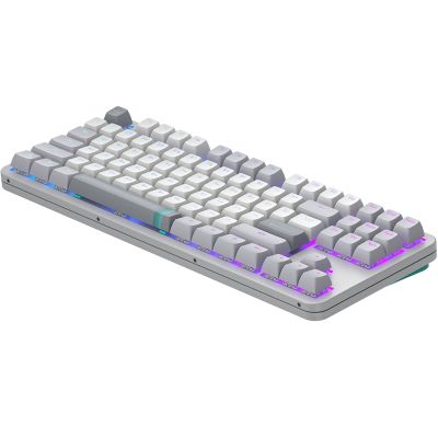 Клавиатура Dark Project ALU87 Daylight ABS RGB Mech G3MS Zircon White/Grey (DPKB_DAYLIGHT_87_ANSI_UA) | Зображення 8