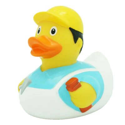 Игрушка для ванной Funny Ducks Утка Строитель (L1941)