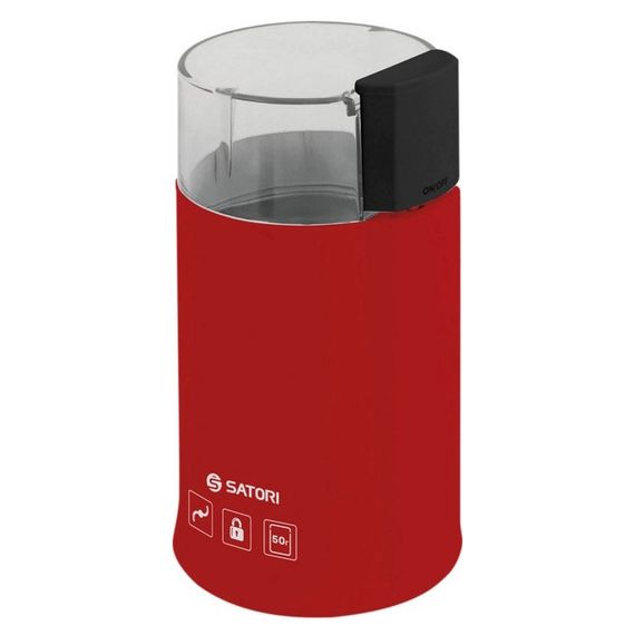 Домашние кофемолки Satori SG-1804-RD | Кофемолка електрична | Кофе молка для PG-203 помола кофе | Зображення 3