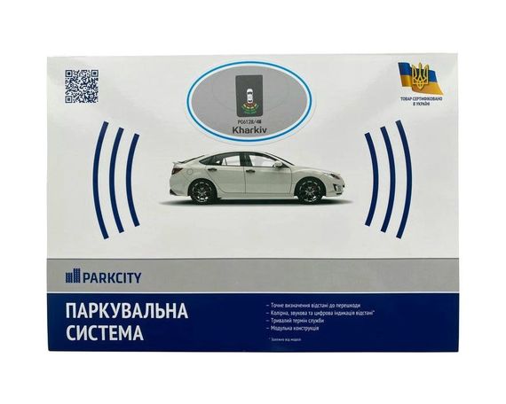 Паркувальна система Parkcity Kharkiv 6128/4M Green 4-датчики | Зображення 4