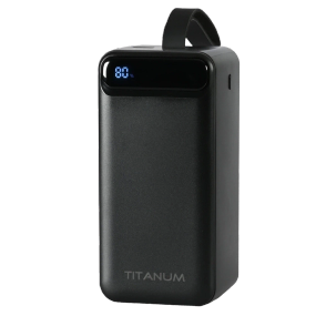 TITANUM 741S 22.5W Black 50000mAh Повербанк