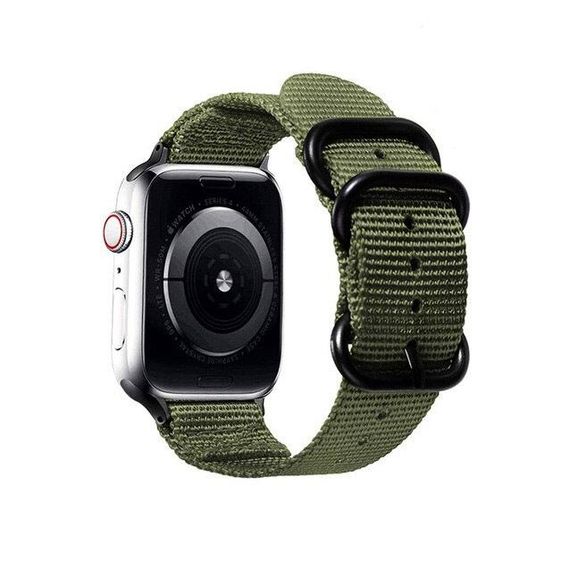 Нейлоновий ремінець Primolux Traveller для Apple Watch 42mm / 44mm / 45mm - Army Green