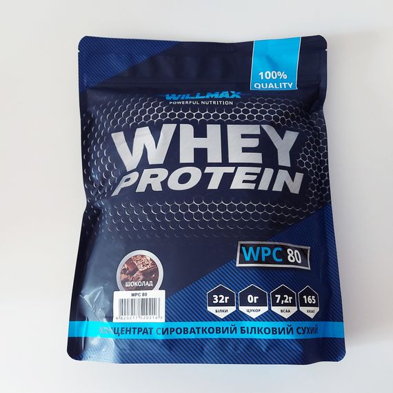 Сывороточный протеин Whey Protein 80% Willmax 920 г | Зображення 2