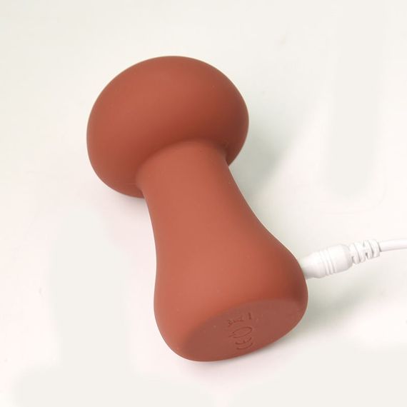 Кліторальний вібратор масажер грибочок Sweet Em Velvet Lure — силіконовий, 10 режимів, USB, IPX6, для пар | Зображення 2