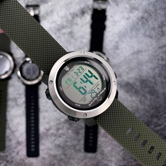 Годинник наручний Awarder 033 Де би не був Army Green-Silver-Black | Зображення 3