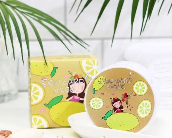 Лимонні патчі від темних кіл Skin Care Lemon Eye Mask, 60 шт