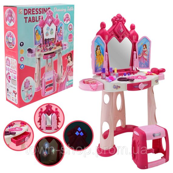Игровой набор Трюмо Dressing Table 1195 с аксессуарами, свет, музыка | Зображення 1