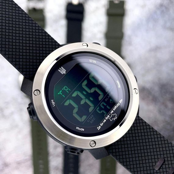 Годинник наручний Awarder 033 Де би не був Black-Silver-Black | Зображення 2