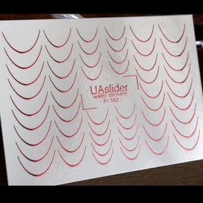 Фольгированый слайдер UAslider FS 162 на водяной основе (7x10см)