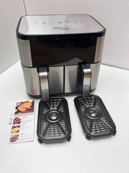 Аерофритюрниця на 2 чаші Zepline ZP-209 з потужністю 4000Вт на 12л | Зображення 1