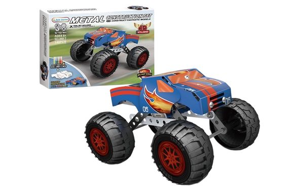 Конструктор металевий 868-7 "МонстрТрак" 149 дет. в коробці р.24,5x4x18 см YG Toys
