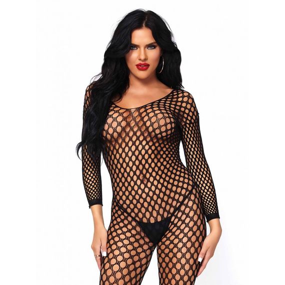 Комбінезон сітка Leg Avenue чорного кольору, O/S sexstyle | Зображення 2