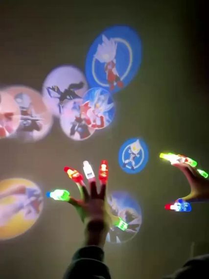 Дитячий проектор-ліхтарик на пальці | Зображення 2