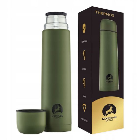 Термос Mountain Goat 1 л Navy Green (P-5907739315779)