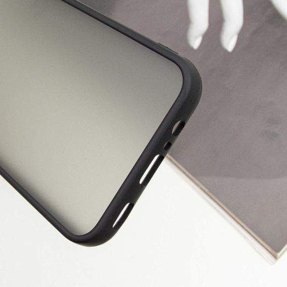 Чохол TPU+PC Lyon Frosted для Samsung Galaxy A25 5G Black | Зображення 5