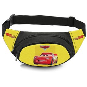 Сумка-бананка дитяча з принтом Тачки Блискавка МакКвін поясна сумка для хлопчика (4565)