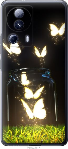 Чехол на Xiaomi 13 Lite Бабочки "2983u-3017-17620"