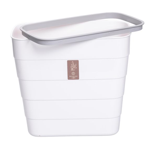 Відро для сміття на дверцята 6 (л) відро для сміття пластикове навісне Білий HP-45-18W | Зображення 3