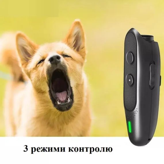 Отпугиватель собак Ultrasonic STM-00501 мощный ультразвуковой 3 в 1 с индикатором зарядки и аккумулятором от USB | Зображення 6