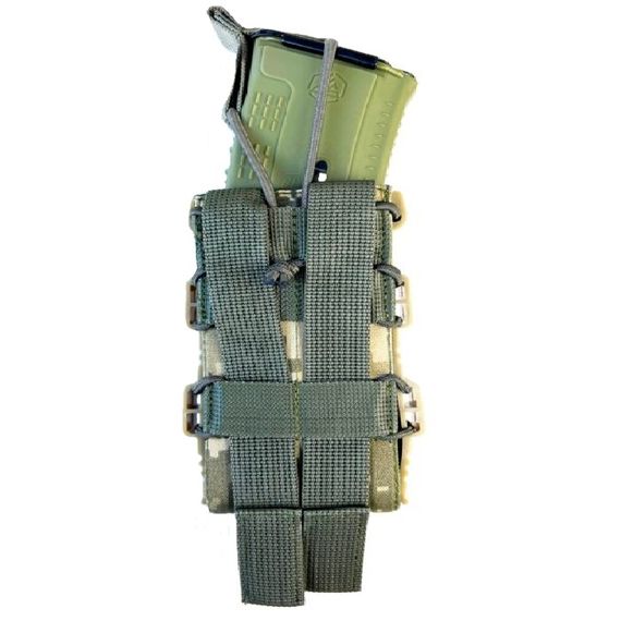 Підсумок відкритий каркасний для 1 магазину АК Cordura мультикам (LE3124) | Зображення 3