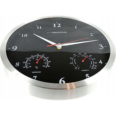 Настінний годинник Esperanza Wall Clock Washington 30 см Black (EHC008K) | Зображення 2