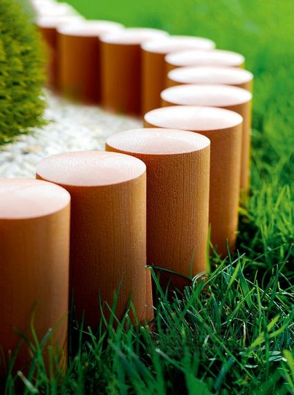 Газонное ограждение Cellfast MAXI 2.1 м коричневый 3 элемента 34-011 | Зображення 2