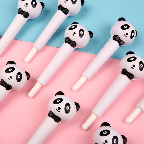 Набір ручок масляних 0.7 мм BP5029 Squishy Panda (2шт) | Зображення 7