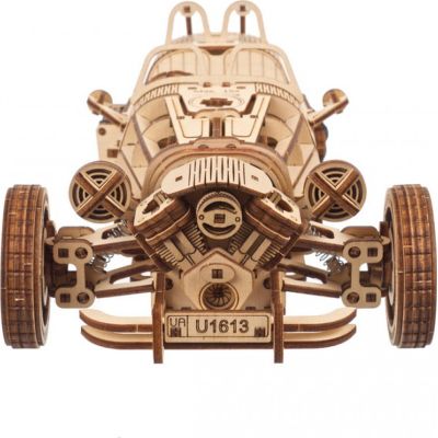 Конструктор Ugears механічний 3D Трицикл UGR-S (70216) | Зображення 9