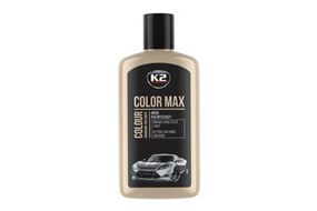 Полироль кузова восковой COLOR MAX BLACK 250мл К2