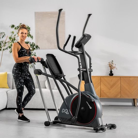 Орбитрек электромагнитный Hop-Sport HS-095CF Prizm серый | Зображення 6