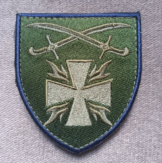 Шеврон 115 ОМБР (зелений)