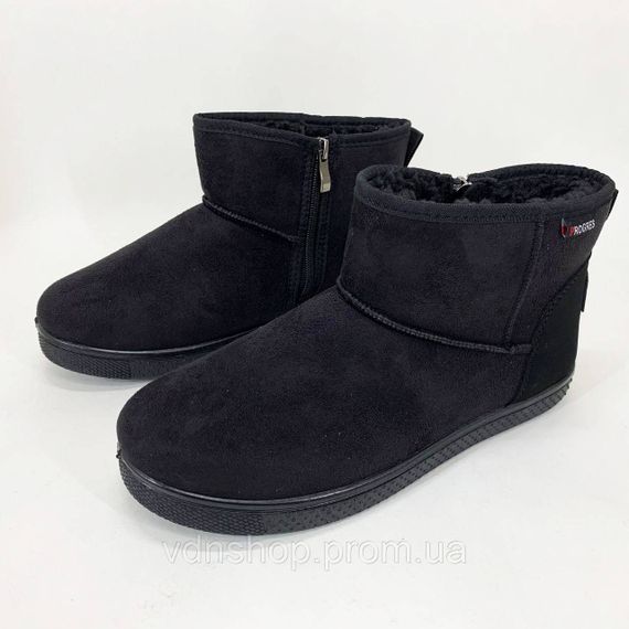 Валенки шитые 37р, Галоши на меху, Женские зимние стеганные ботинки, Дутики женские термо CZ-18 | Зображення 6