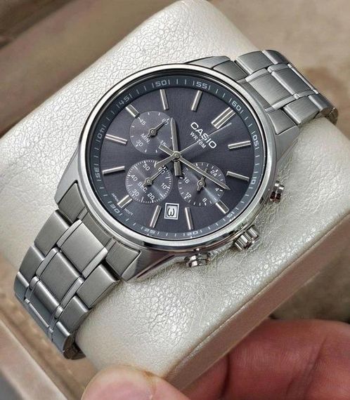 Чоловічий годинник Casio MTP-E515D-8A | Зображення 4