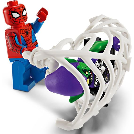 Конструктор LEGO Super Heroes Автомобіль для перегонів Людини-Павука й Зелений Гоблін з отрутою Венома 227 детале (76279) | Зображення 4