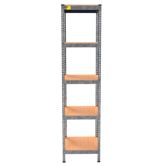 Металевий стелаж MRL-2100 ( 450x300) оцинкований | Зображення 1