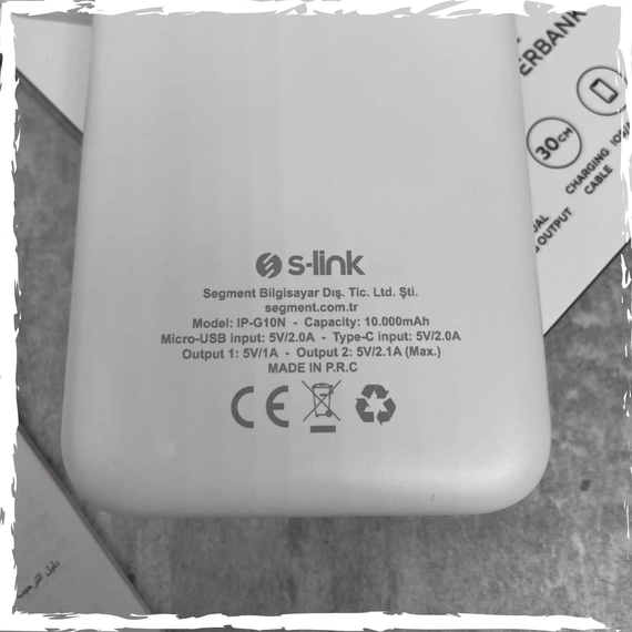 PowerBank S-link IP-G10N 10000mAh. Павербанк, повербанк 10000mAh | Зображення 2