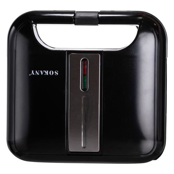 Вафельниця з антипригарним покриттям, швидким нагріванням і квадратною формою вафель 750 Вт Sokany SK-08070 | Зображення 4