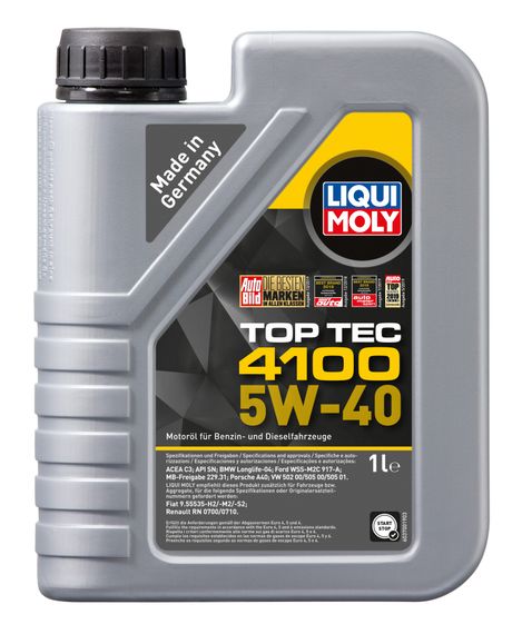 Моторна олива Liqui Moly Top Tec 4100 5W-40 1л.