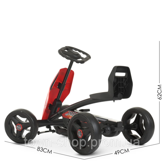 Велокарт детский Bambi kart M 4276E-3 до 30 кг | Зображення 3