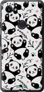 Чохол на Google PixeL 2 XL Панди "4318t-1643-2448"