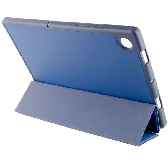 Чехол-книжка Book Cover (stylus slot) для Samsung Galaxy Tab A9 (8.7'') (X110/X115) Темно-синий / Midnight blue | Зображення 5