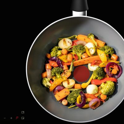 Сковорода Tefal ВОК Halo 28 см, алюміній, бакеліт, сірий (C3121953) | Зображення 2